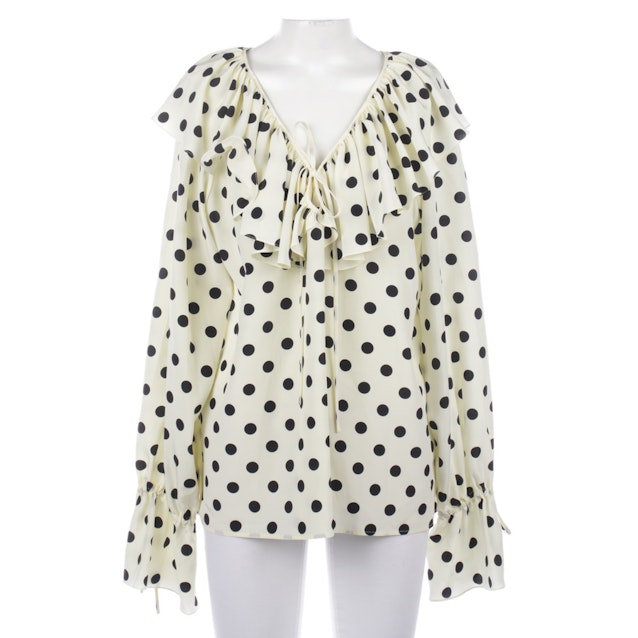 Image 1 of Silk Blouse from Saint Laurent in Pastel yellow and Black size 34 FR 36 | Vite EnVogue