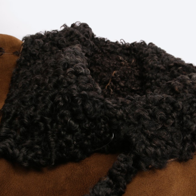 Image 3 of Sheepskin Coat in 42 in color Brown | Vite EnVogue