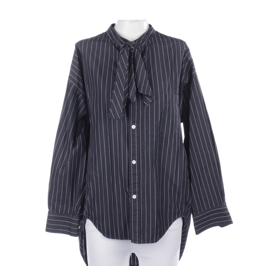 Shirt Blouse from Balenciaga in Navy and White size 32 FR 34