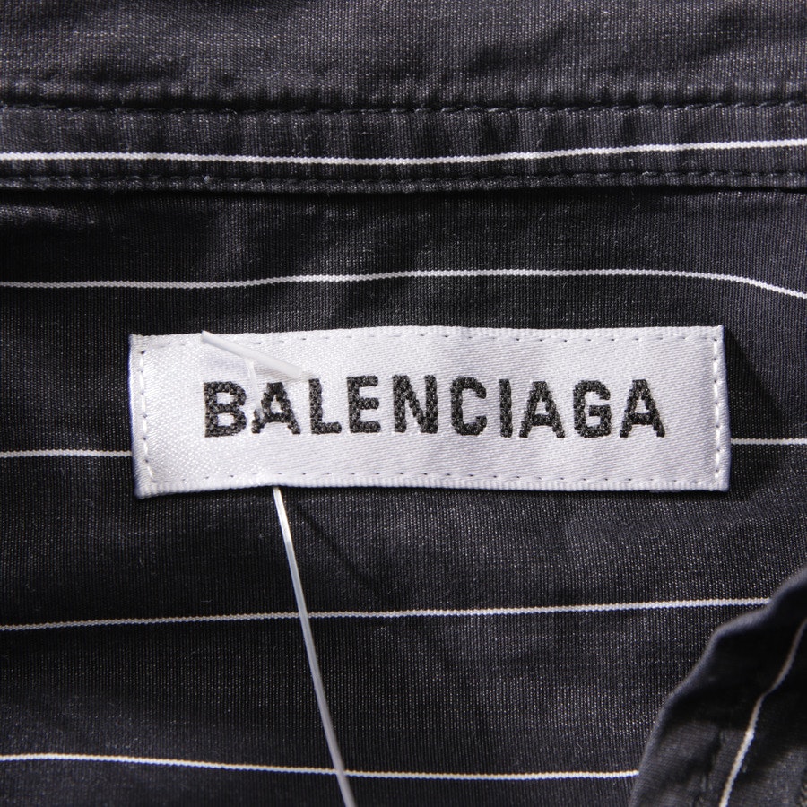Shirt Blouse from Balenciaga in Navy and White size 32 FR 34