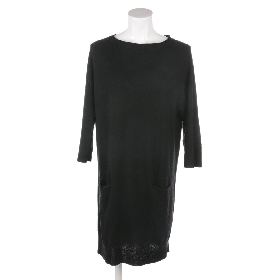 long black wool dress