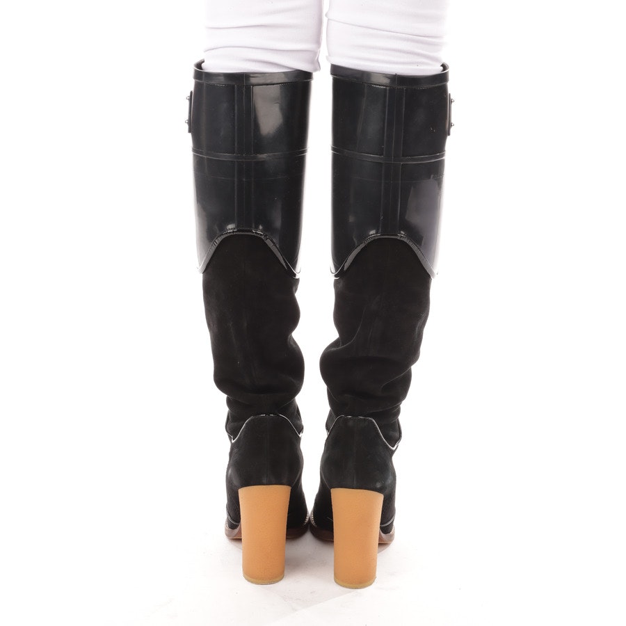 Overknee Boots from Dolce & Gabbana in Black size 38,5 EUR