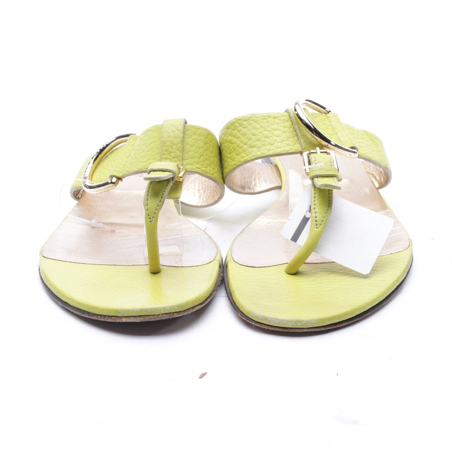 Sandals from Dolce & Gabbana in Yellow size 39 EUR