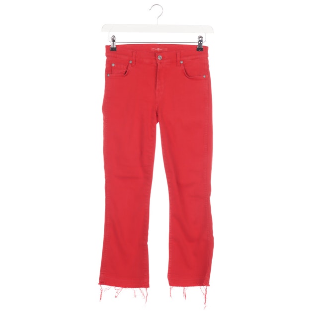Bild 1 von Jeans von 7 for all mankind in Rot Gr. W25 | Vite EnVogue