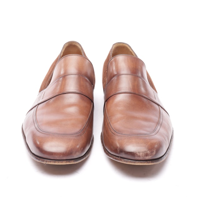 Loafers from Gucci in Brown size 45,5 EUR UK 11,5 | Vite EnVogue