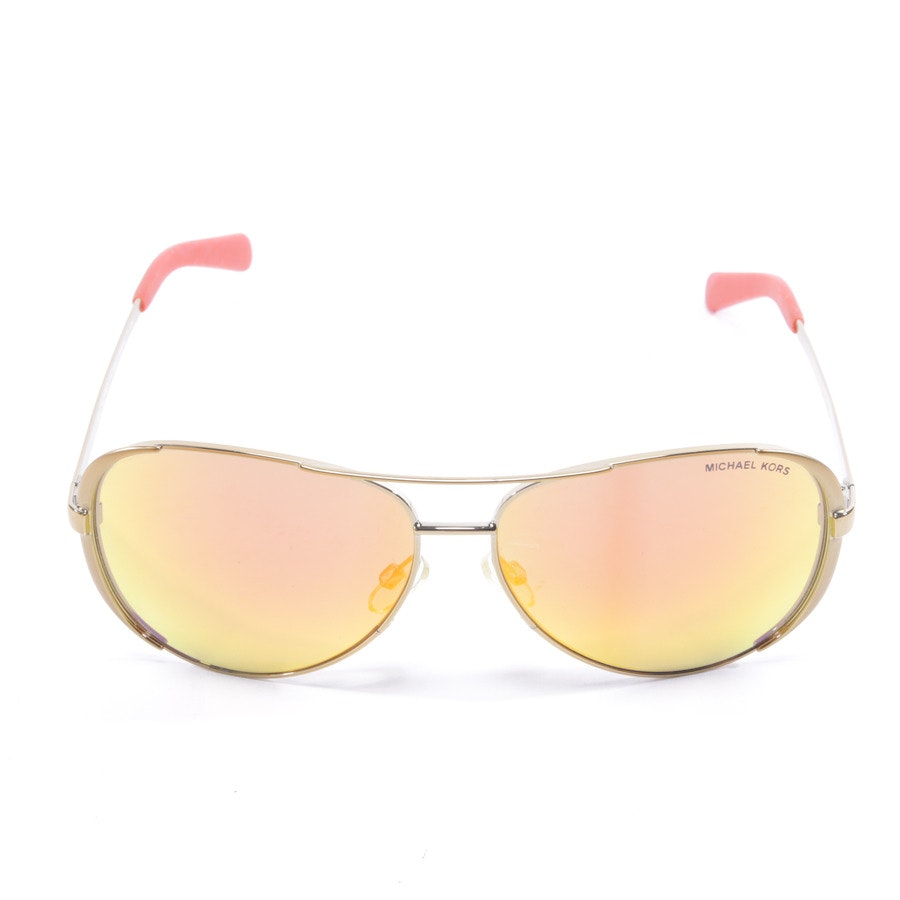 Sonnenbrille von Michael Kors in Gold und Rot MK 5004 Chelsea