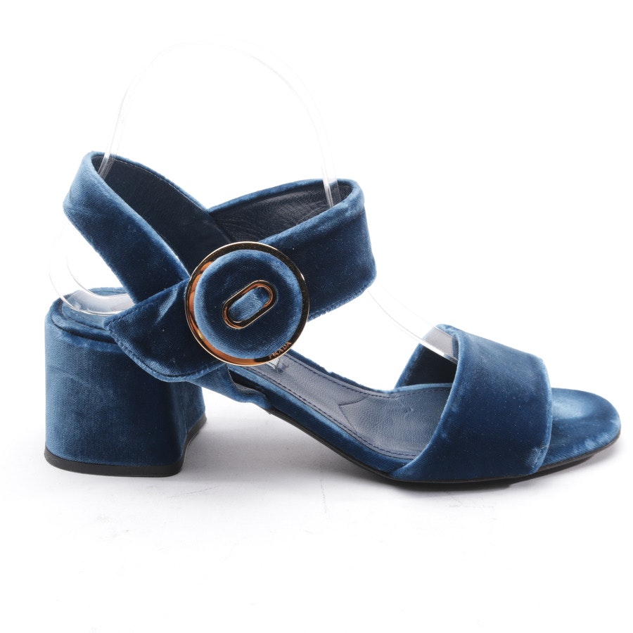 Heeled Sandals from Prada in Royalblue size 36,5 EUR