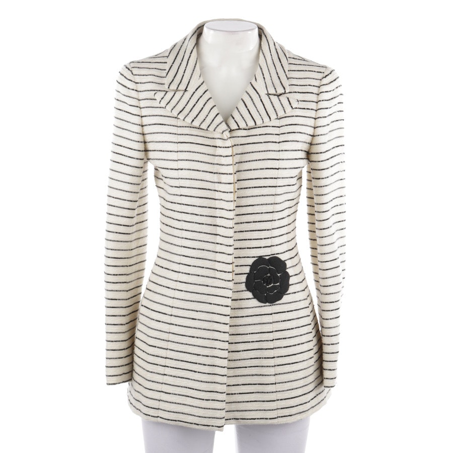 Blazer from Chanel in Ivory and Black size 36 FR 38