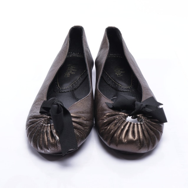 Ballet Flats from Maloles in Silver and Black size 39 EUR New | Vite EnVogue