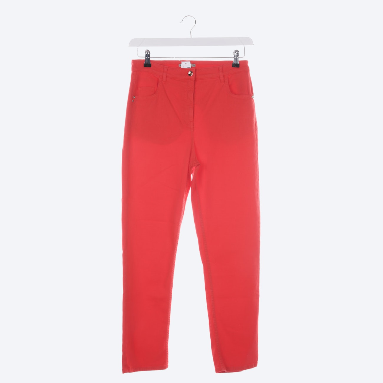 Image 1 of Slim Fit Jeans in W29 in color Red | Vite EnVogue