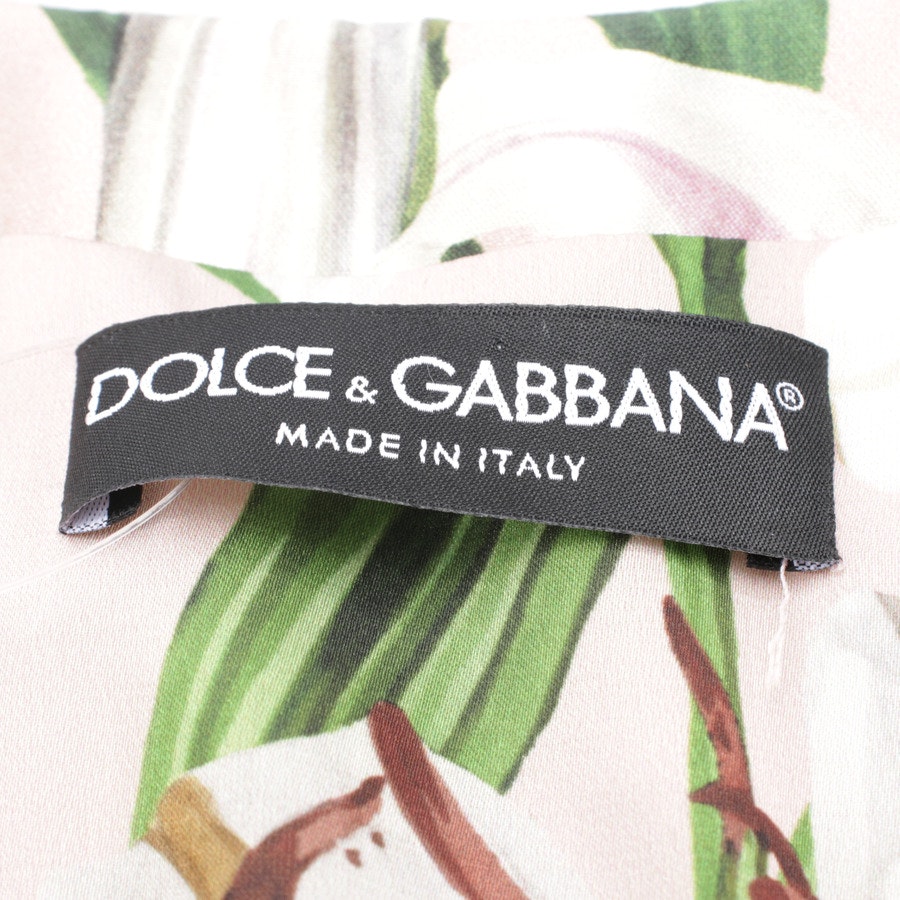 Silk Coat from Dolce & Gabbana in Multicolored size 34 IT 40