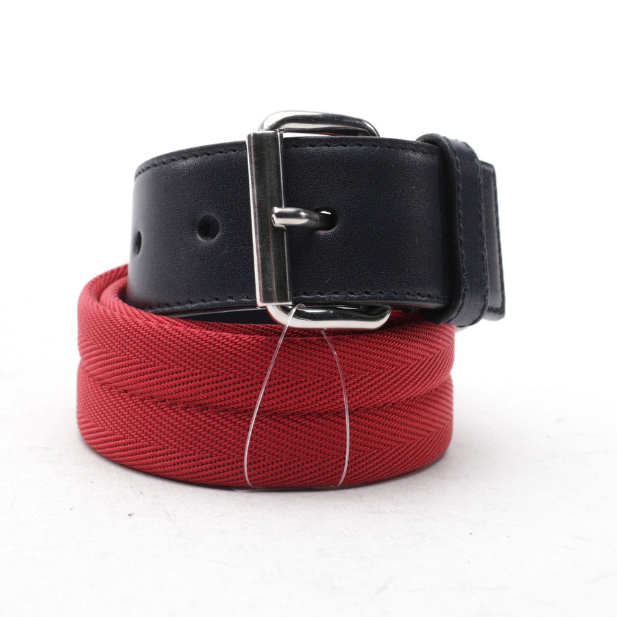 Belt from Prada Linea Rossa in Dark red and Darkblue size 70 cm New