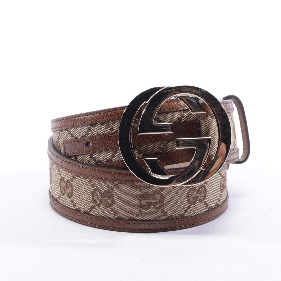 Belt from Gucci in Brown size 75 cm