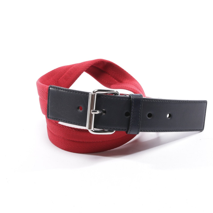 Belt from Prada Linea Rossa in Dark red and Darkblue size 75 cm New