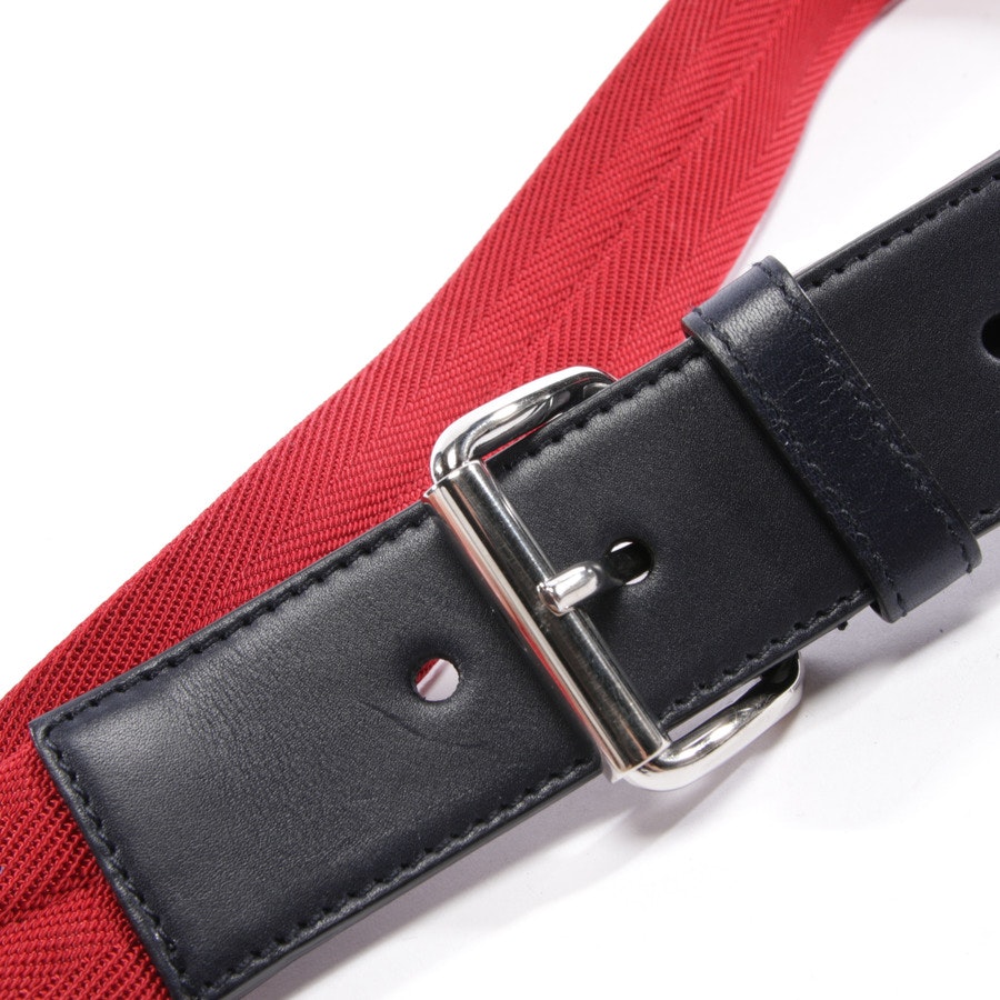 Belt from Prada Linea Rossa in Dark red and Darkblue size 75 cm New