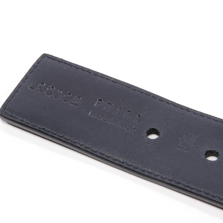 Belt from Prada Linea Rossa in Darkblue size 65 cm New
