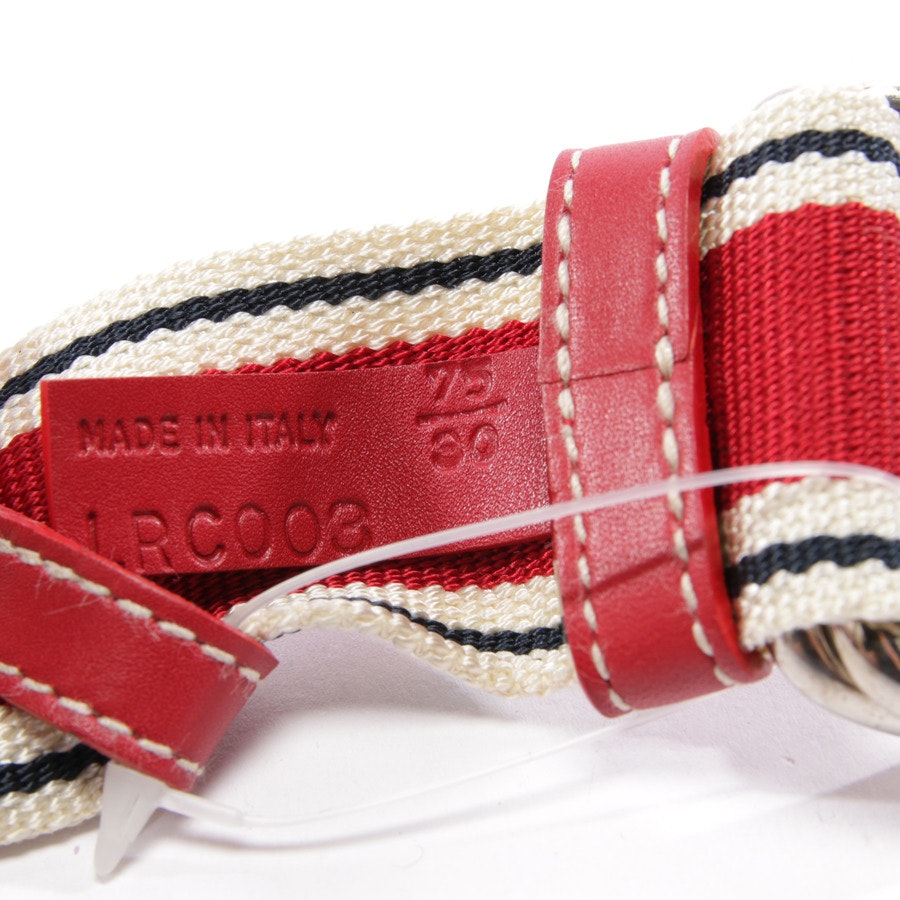Belt from Prada Linea Rossa in Dark red and Beige size 75 cm New