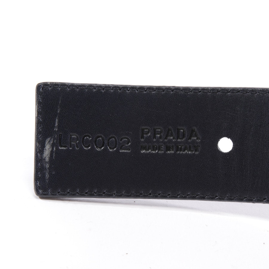 Belt from Prada Linea Rossa in Darkblue size 70 cm New