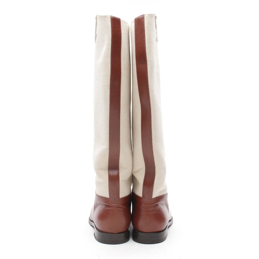 Boots from Louis Vuitton in Brown and Beige size 37 EUR