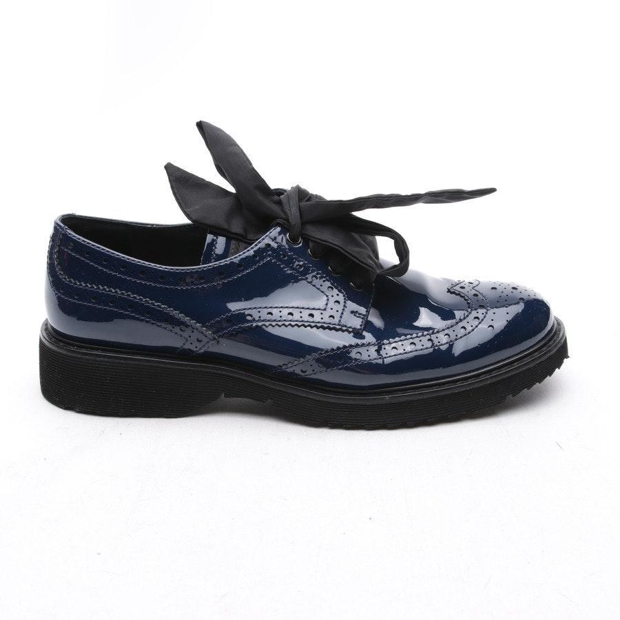 Lace-Up Shoes from Prada Linea Rossa in Navy size 39 EUR