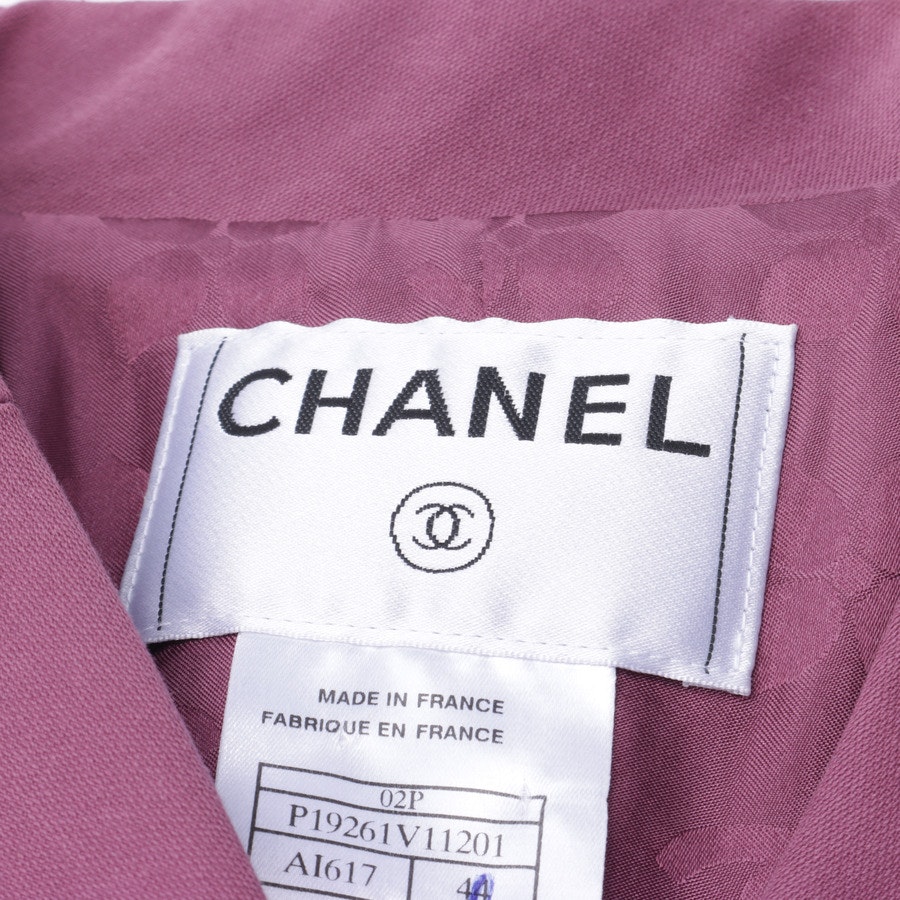 Between-seasons Jacket from Chanel in Violet size 42 FR 44